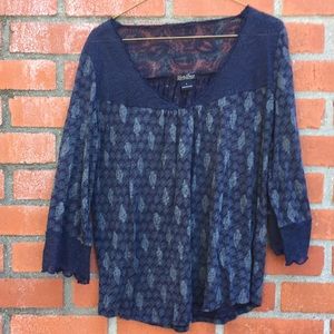 Lucky 3/4 length top